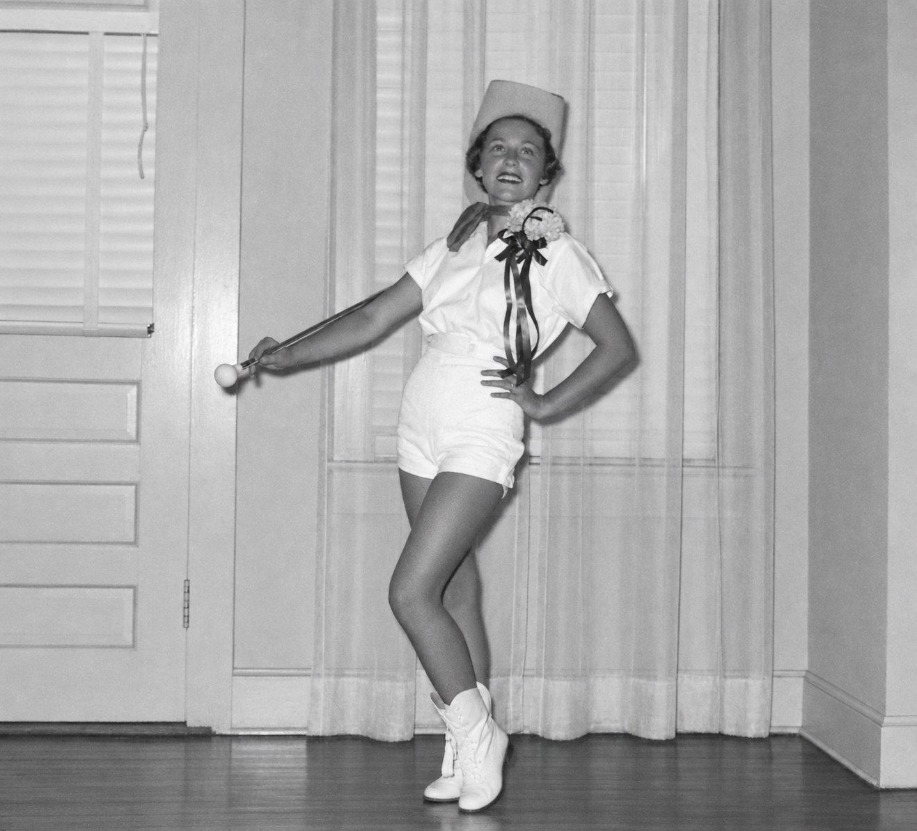 Restored: Ivana with the baton