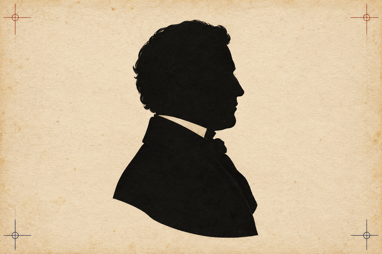 Anonymous silhouette; no assigned portrait of Emma Myrtle Everett Birdwell