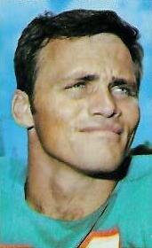 Howard Twilley — detail from Howard Twilley, Miami Dolphins, 1969