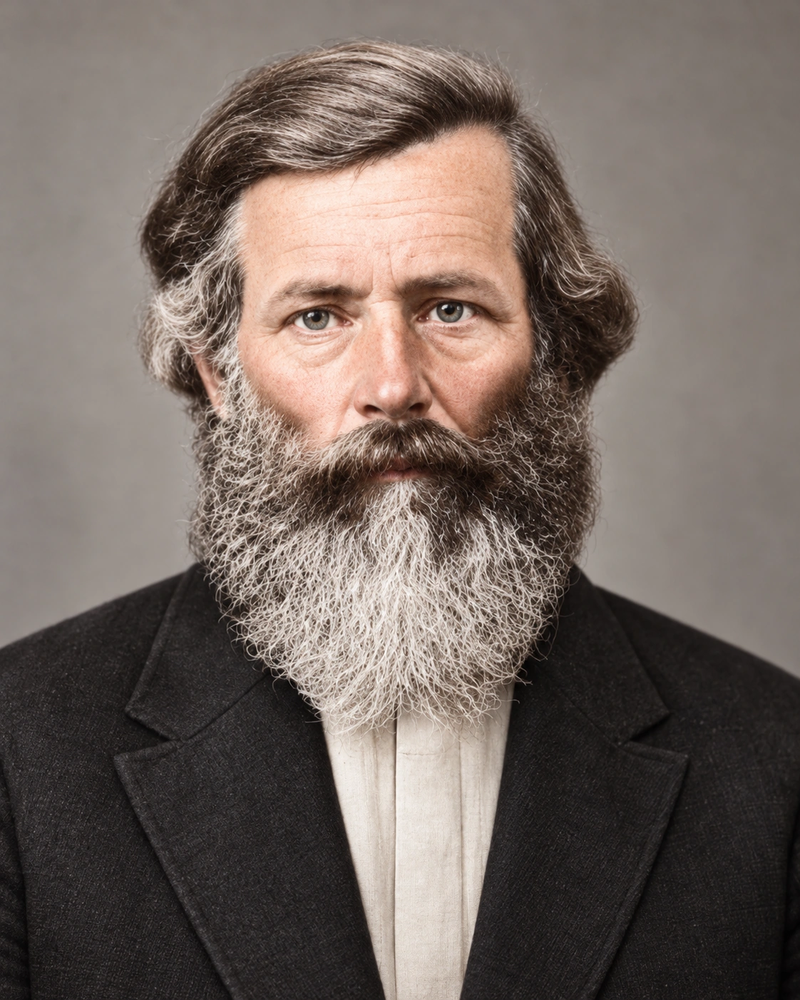 Reconstructed likeness of James Whitehead Perry Sr.; modern artistic interpretation