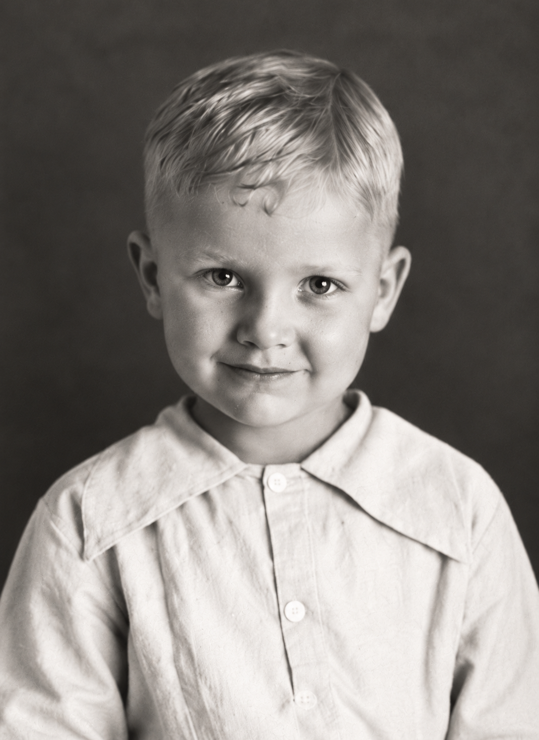 Alvin Perry as a child