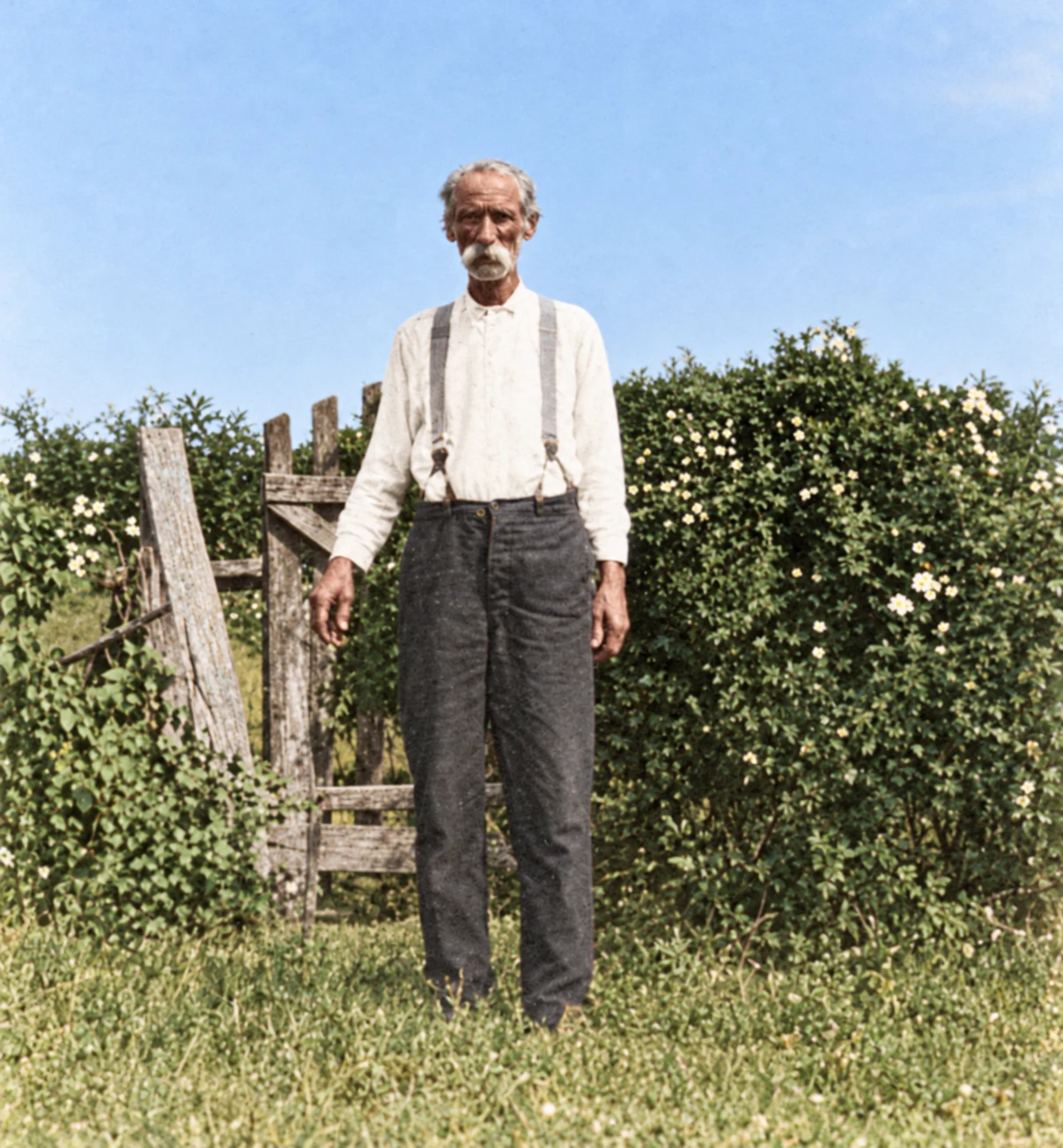 The same photograph in color — Phillip Henry Marbut