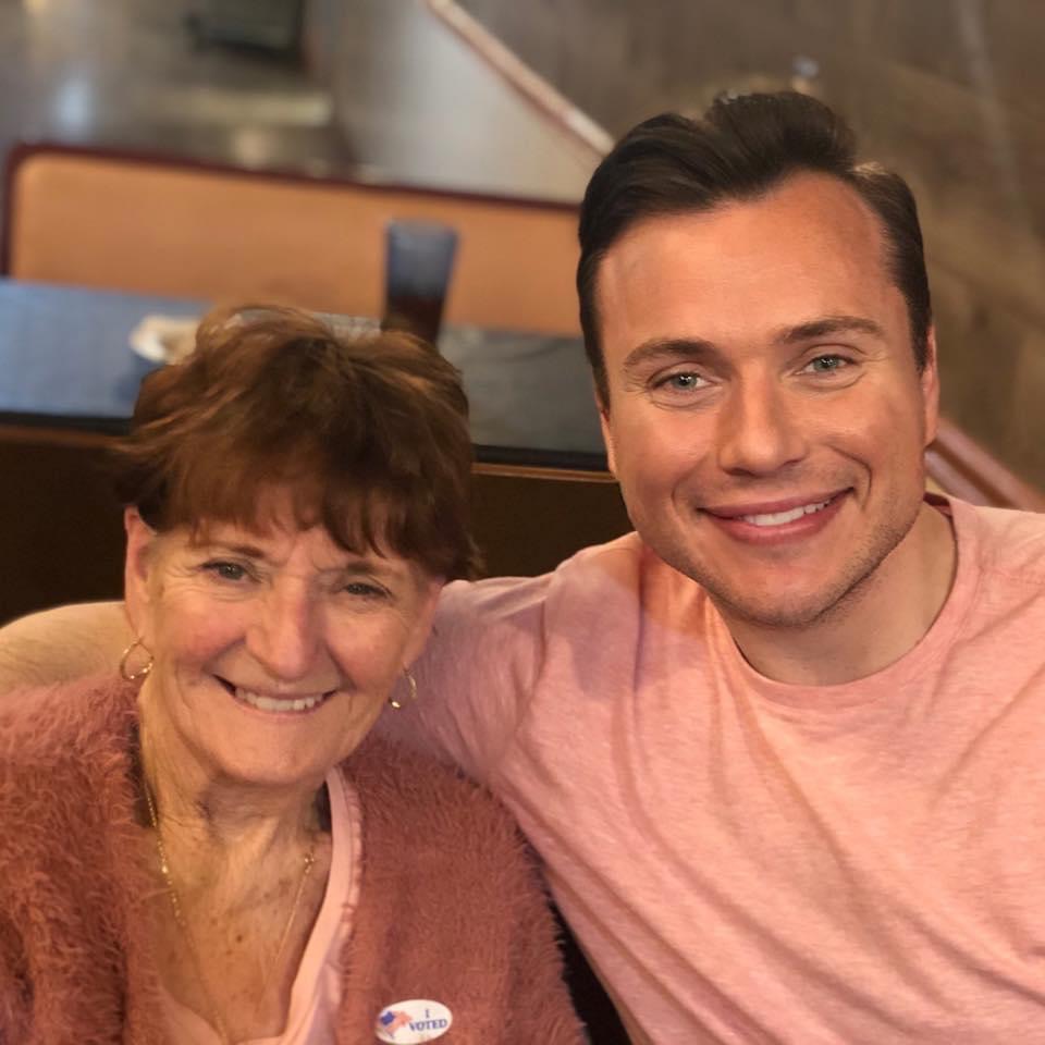 Wanda Dale Perry with her grandson Clayton Hollingsworth